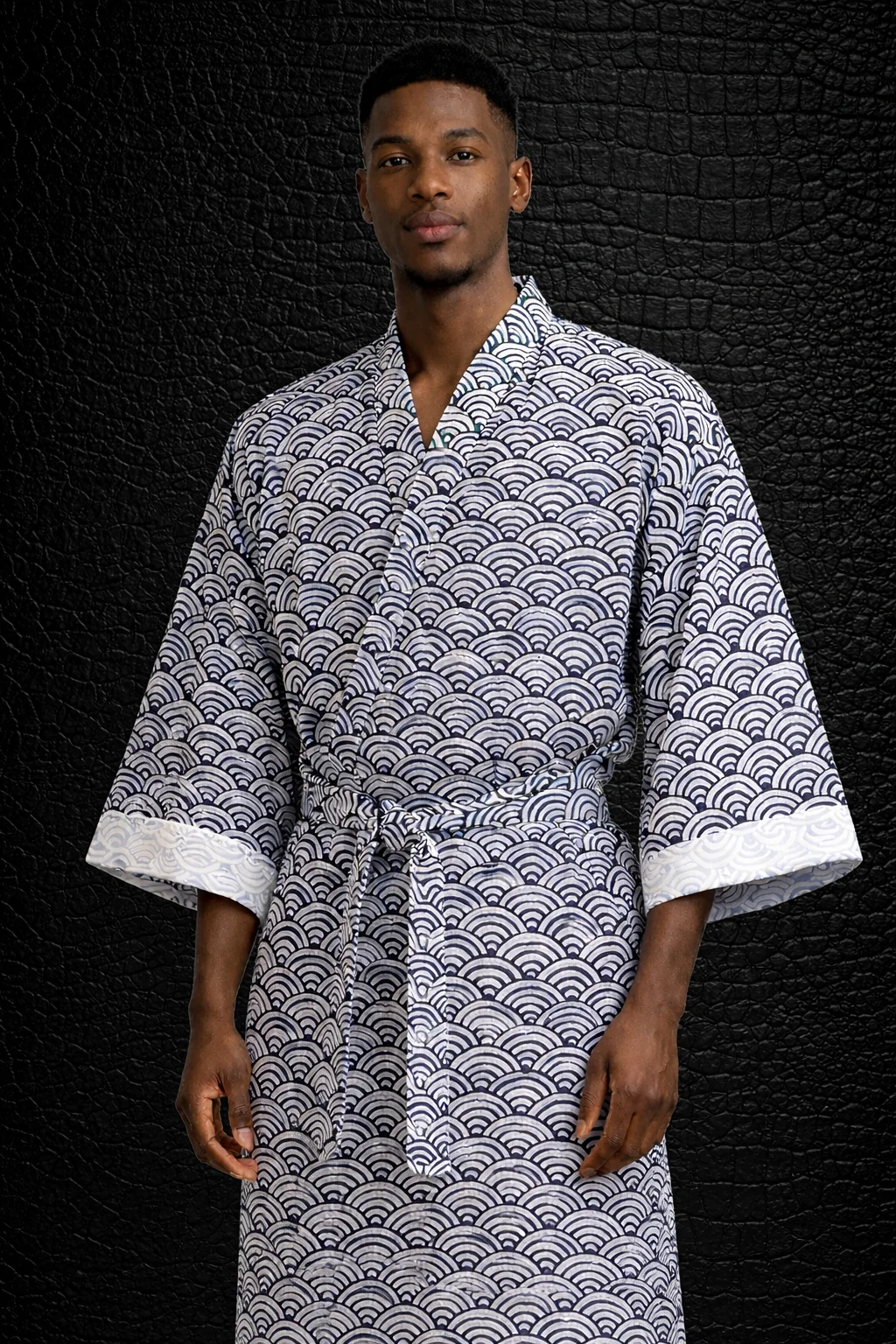 kimono-yukata-homme-traditionnel-vagues-seigaiha-bleu