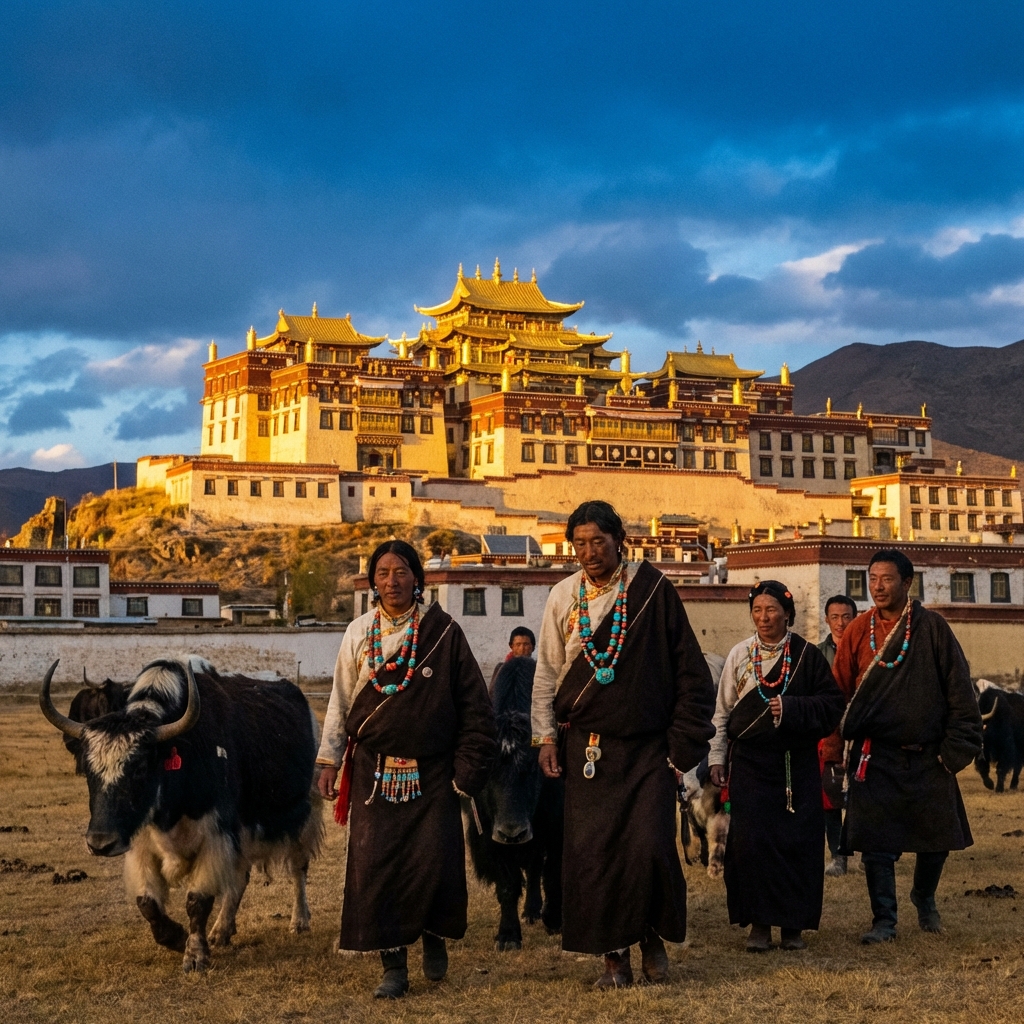 Découvrir l'ethnie Tibétains
