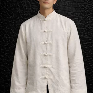 Veste Brandebourg Blanche