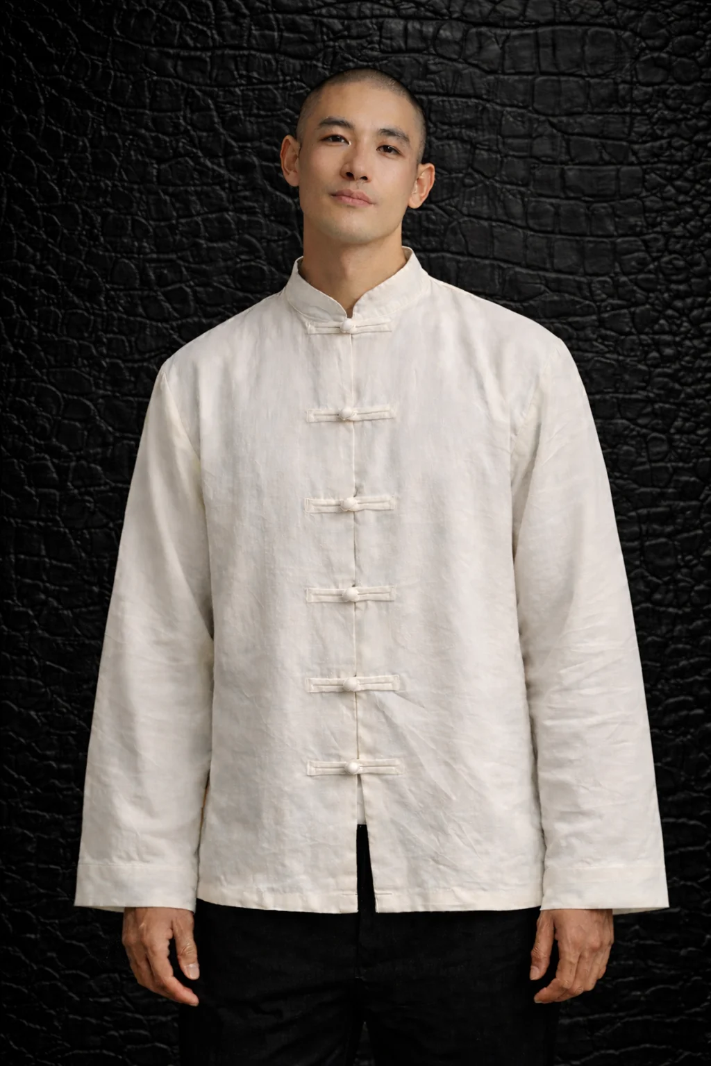 Veste Brandebourg Blanche